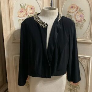 Cardigan blazer